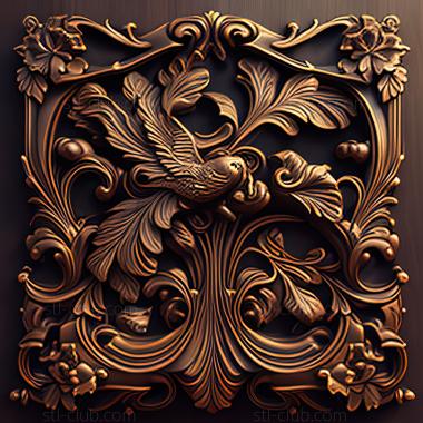 3D model st ornate (STL)